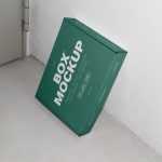 Free White Cardboard Box Mockup