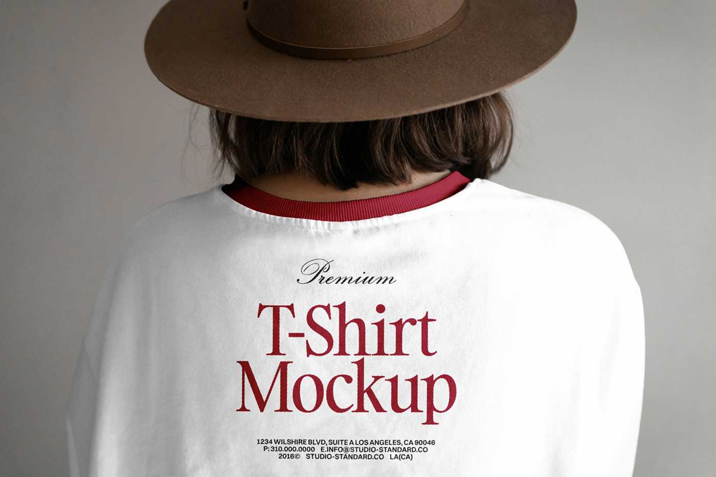Free White Longsleeve Mockup