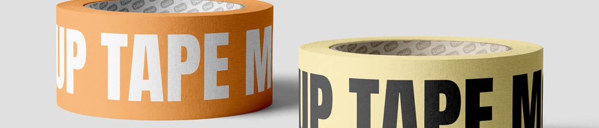 Free Wide Adhesive Tape Mockups