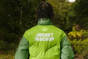 Free Winter Jacket Mockup