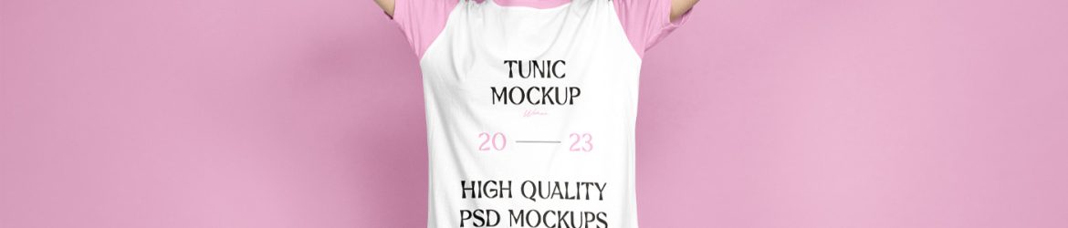 Free Woman Wearing Tunic Mockup