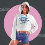 Free Women Crop Top Hoodie Mockup - Free Mockups PSD | PsFiles - Free PSD Download Free Women Crop Top Hoodie Mockup - Free Mockups PSD | PsFiles
