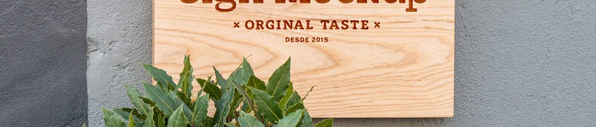Free Wood Logo Sign Mockup on Wall - Free PSD Mockup | PsFiles