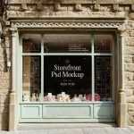 Free Wood Storefront Mockup - Free PSD Download Free Wood Storefront Mockup
