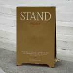 Free Wooden Stand PSD Mockup