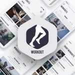 Free Workout UI Kit PSD
