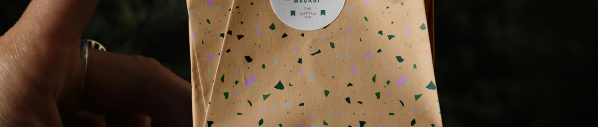 Free Wrapping Paper Package Mockup
