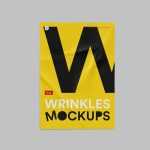 Free Wrinkled Poster Mockup PSD - Free PSD Mockups | PsFiles
