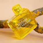 Free Yellow Glass Perfume Bottle Mockup