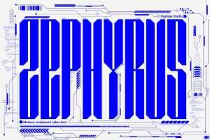 Free Zephyrus — Modern Condensed Free Font