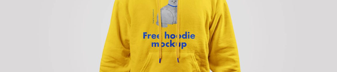 Front view Hoodie Mockup PSD for Free - Best Free Mockups | PsFiles