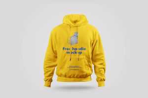 Front view Hoodie Mockup PSD for Free - Best Free Mockups | PsFiles