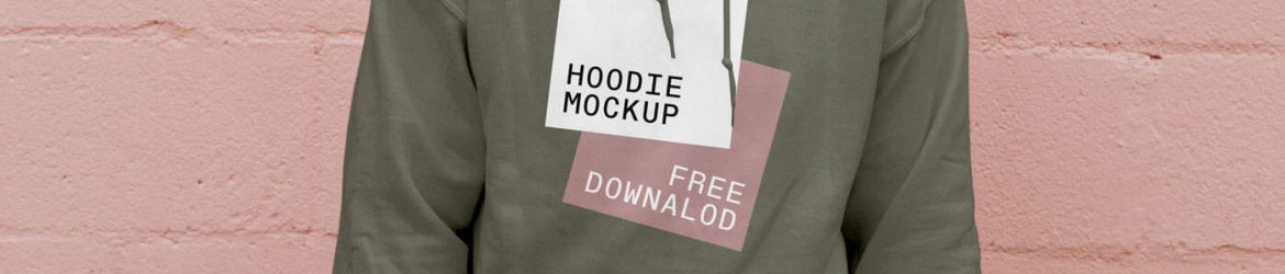 Front View of Male Free Hoodie Mockup PSD + Cap Mockup - Best Free Mockups | PsFiles