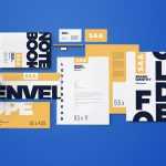 Full Brand Identity and Stationery Mockup Bundle