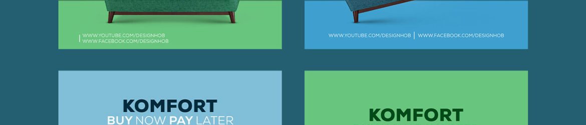 Furniture Sale Social Media Banner PSD Templates