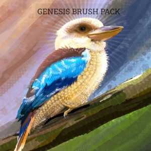 Genesis 3D Shape Digital Painting Free Brushes - Free Photoshop Brushes