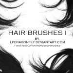 Hair Brushes Photoshop by Ivadesign (Realistic Hair Effects)