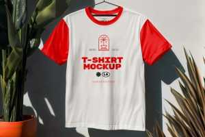 Hanging T-Shirt Mockup PSD 2026 — Free Download | PsFiles