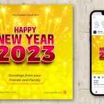 Happy New Year 2023 PSD Design Free Download - Free PSD Download Happy New Year 2023 PSD Design Free Download