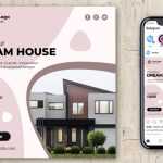 Home For Sale Real Estate Free Insta Post Design PSD Template