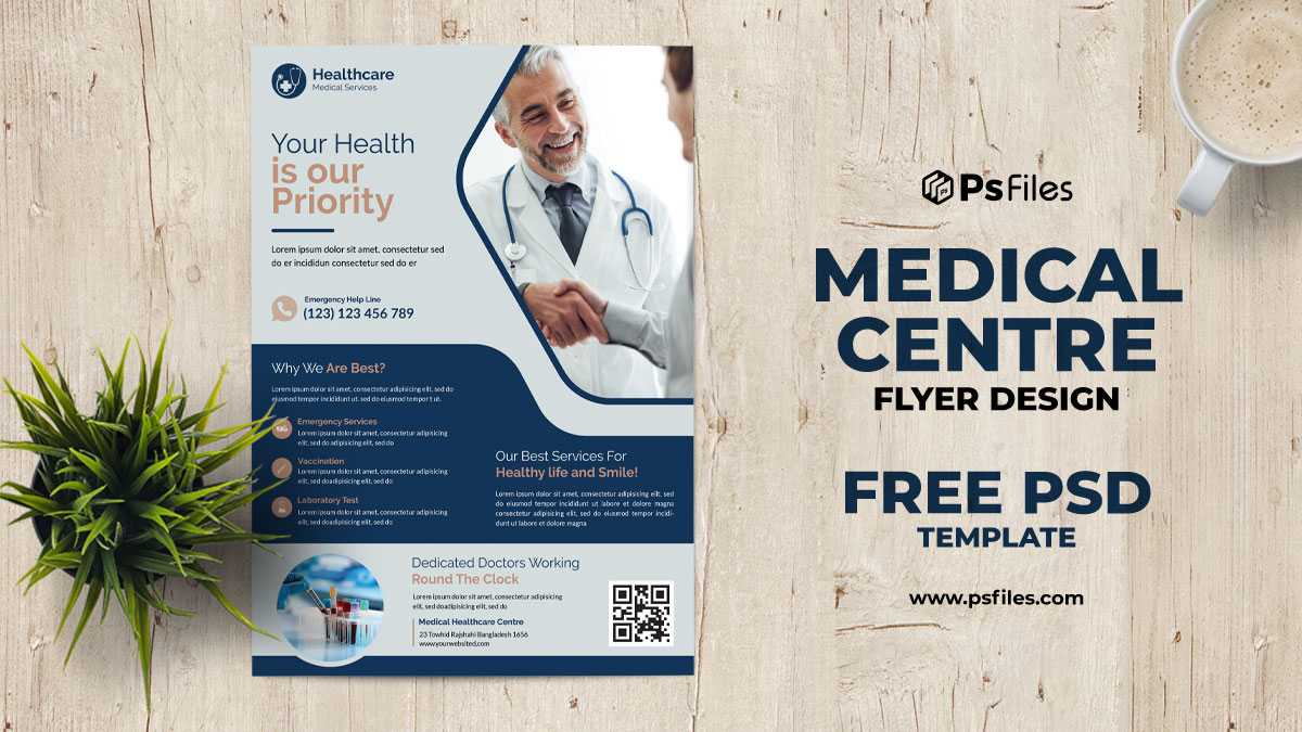 Hospital Health Care Free Flyer PSD Template 04 | Free SD Downloads