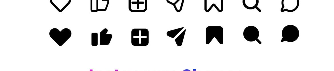Instagram Like, Comment, Share & Save Icons Shapes – Free PSD file + Photoshop Custom Shapes Pack Instagram Like, Comment, Share & Save Icons Shapes – Free PSD file + Photoshop Custom Shapes Pack