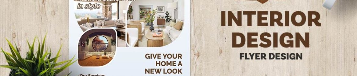 Interior Design Business Free Flyer PSD Template