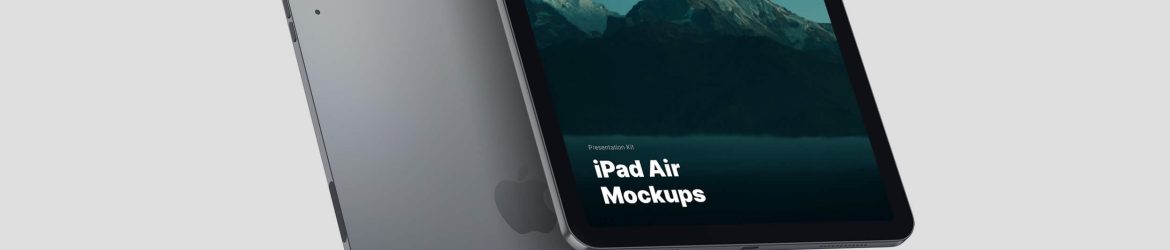 iPad Air Mockups PSD PSD