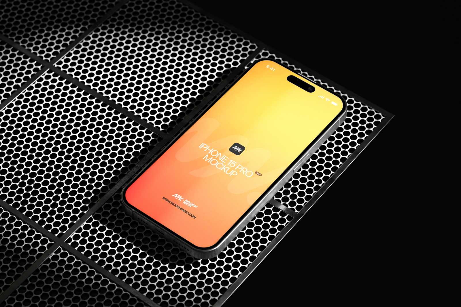 Iphone 15 Pro Max Mockup