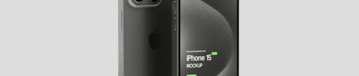 iPhone 15 Pro Mockup