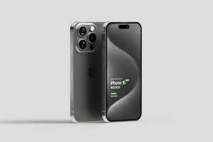 iPhone 15 Pro Mockup