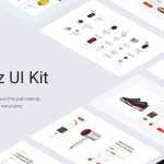 Jazz Ecommerce Web UI Kit PSD