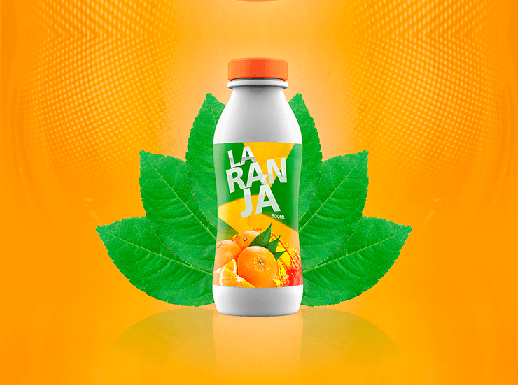 Juice Pet Bottle Mockup