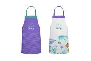 Kitchen Apron Mockup PSD
