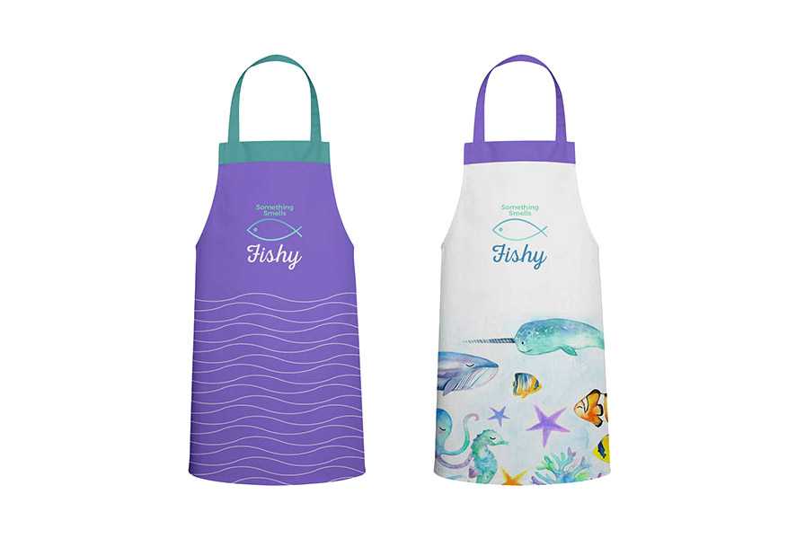 Kitchen Apron Mockup PSD