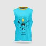 Male Sleeveless Shirt Mockup Free PSD