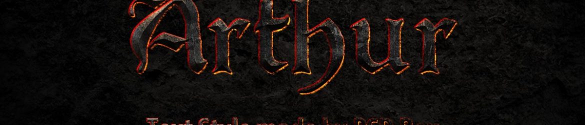 Medieval Photoshop Text Effect
