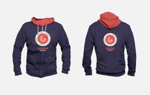 Men’s Hoodie Free PSD Mockup