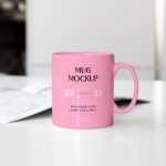 Mug on Desk Mockup