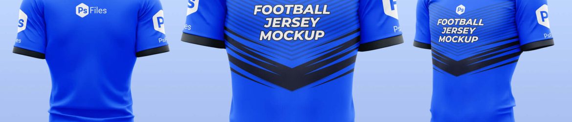 New Free Football Soccer Jersey Mockups PSD set