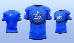 New Free Football Soccer Jersey Mockups PSD set