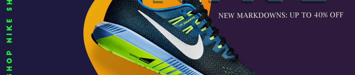 Nike Landing Page Concept PSD Template Free