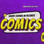 Old Comics Text Effects Set
