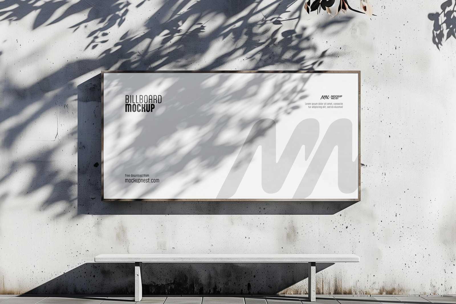 Outdoor Billboard Mockup