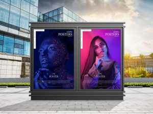 Outdoor Expo Posters Board Free Mock-ups PSD