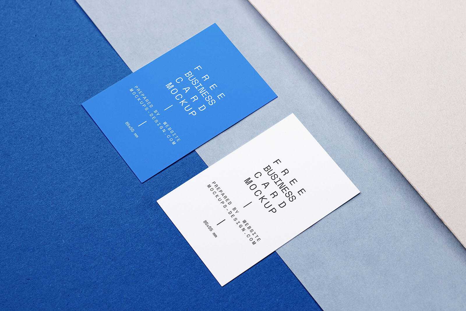 Pair Business Card Mockup PSD free