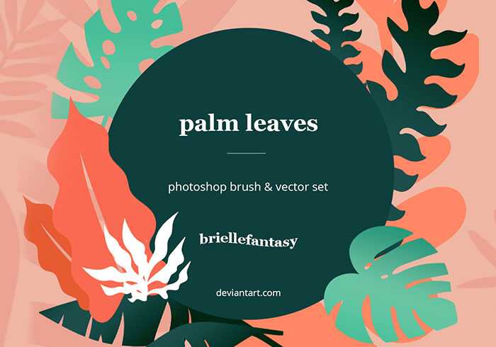Palm Leaves Brushes