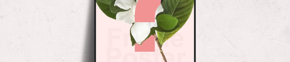 Picture Frame Mockup PSD free