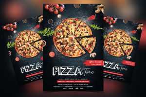 Pizza Restaurant Free PSD Flyer Template