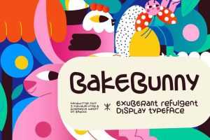Playful Style Bake Bunny Free Font Download